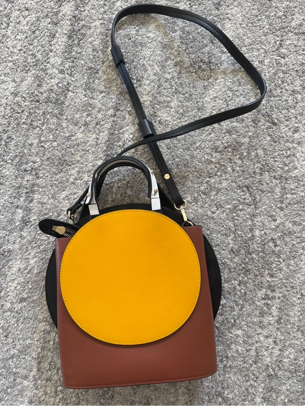 Incomplete | Brown Circle Bag